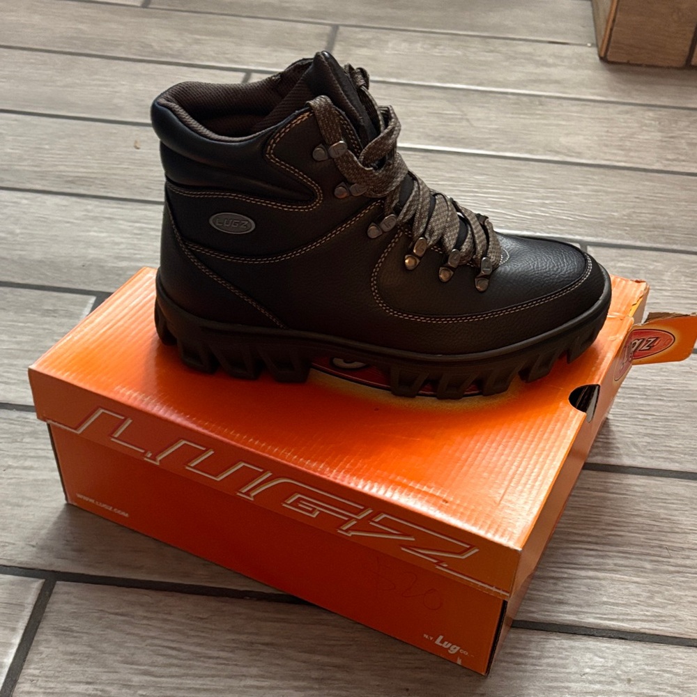 Lugz Men's/ women Dark Brown Hiking Boots
